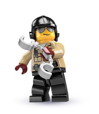 LEGO 8684 - Minifigur Polizist aus Sammelfiguren-Serie 2 von LEGO