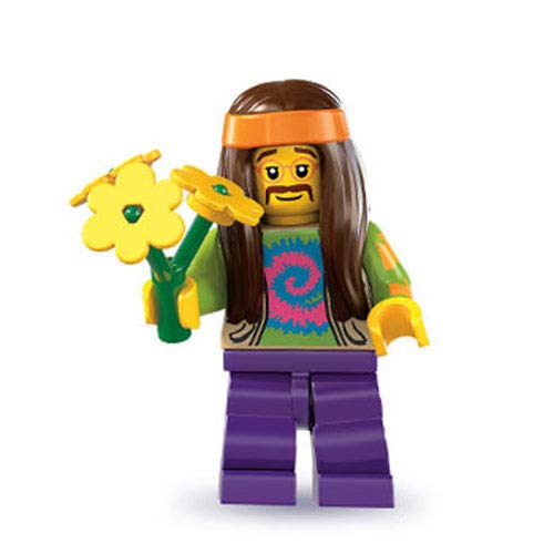 LEGO 8831 - Minifigur Hippie aus Sammelfiguren-Serie 7 von LEGO