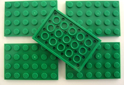 LEGO CITY - 5 BAUPLATTEN PLATTEN MIT 4x6 NOPPEN im seltenen grün - 3032 LEGO CITY - 5 BAUPLATTEN PLATTEN MIT 4x6 NOPPEN im seltenen grün - 3032 von LEGO