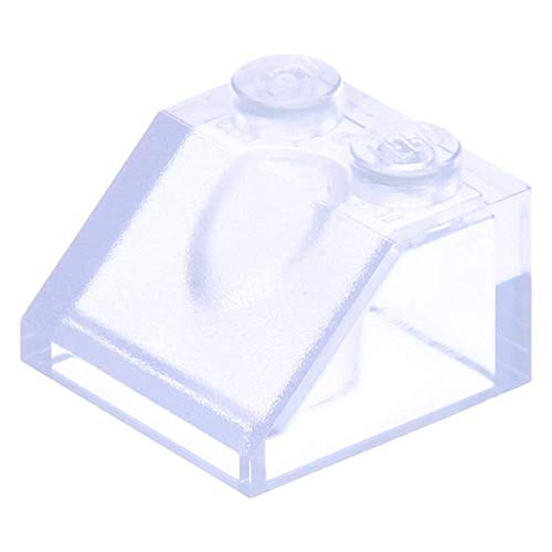 Lego City Classic Basic Dachsteine - 100 Stück - 2x2 Noppen 45° in Transparent Klar Durchsichtig Transparent – Modell 3039 Lego City Classic Basic Dachsteine - 100 Stück - 2x2 Noppen 45° in Transparent Klar Durchsichtig Transparent – Modell 3039 von LEGO