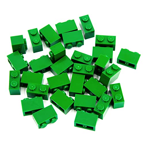 LEGO City - 30 Bausteine mit 1x2 Noppen in grün von LEGO
