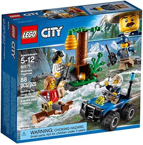 LEGO City Bergpolizei Verfolgung durch die Berge 60171 Konstruktionsspielzeug von LEGO