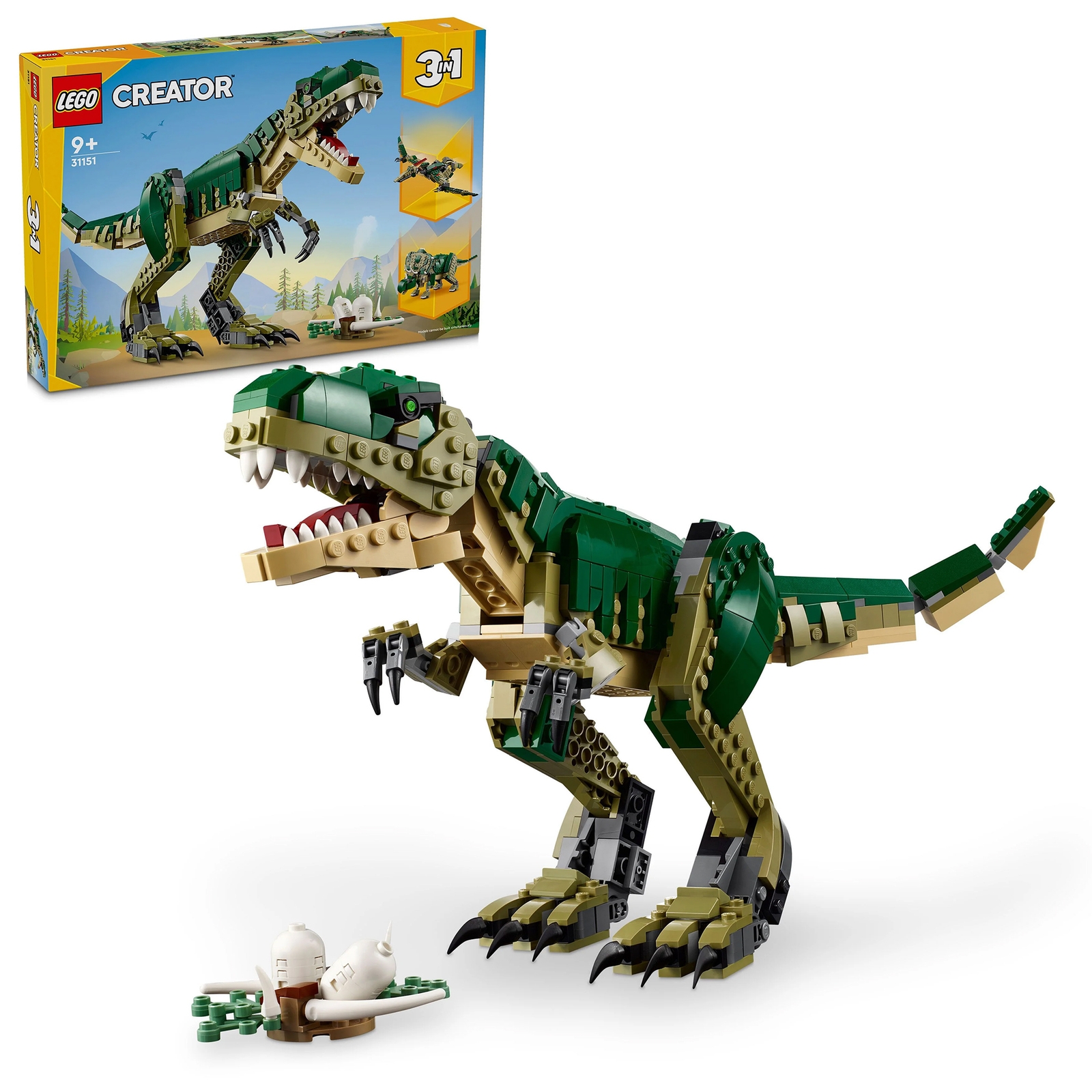 LEGO Creator 3in1 T. rex Figure, Toy Dinosaur Set 31151 LEGO Creator 3in1 T. rex Figure, Toy Dinosaur Set 31151 von Lego