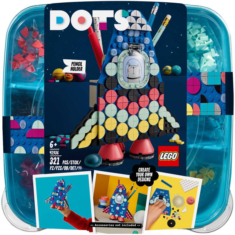 LEGO DOTS Pencil Holder Room Décor Kids Craft Set (41936) von Lego