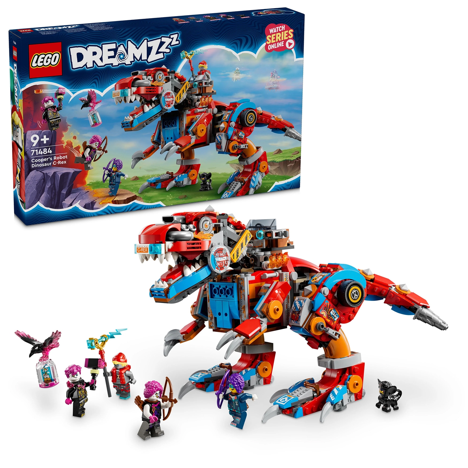 LEGO DREAMZzz Cooper’s Robot Dinosaur C-Rex Toy Set 71484 LEGO DREAMZzz Cooper’s Robot Dinosaur C-Rex Toy Set 71484 von Lego