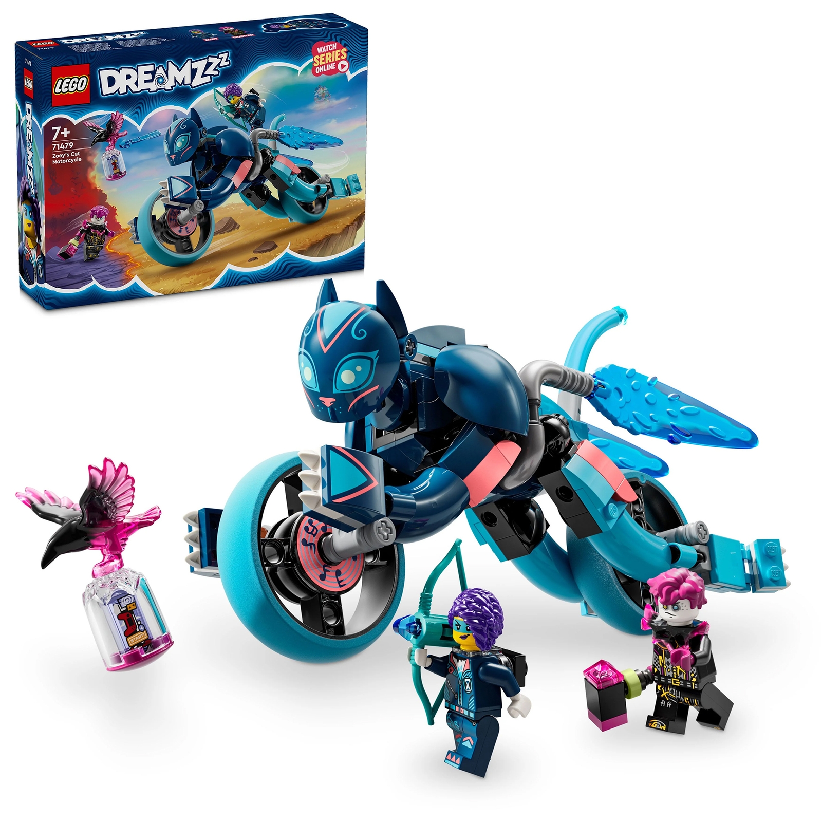 LEGO DREAMZzz Zoey’s Cat Motorcycle Bike Building Toy 71479 LEGO DREAMZzz Zoey’s Cat Motorcycle Bike Building Toy 71479 von Lego