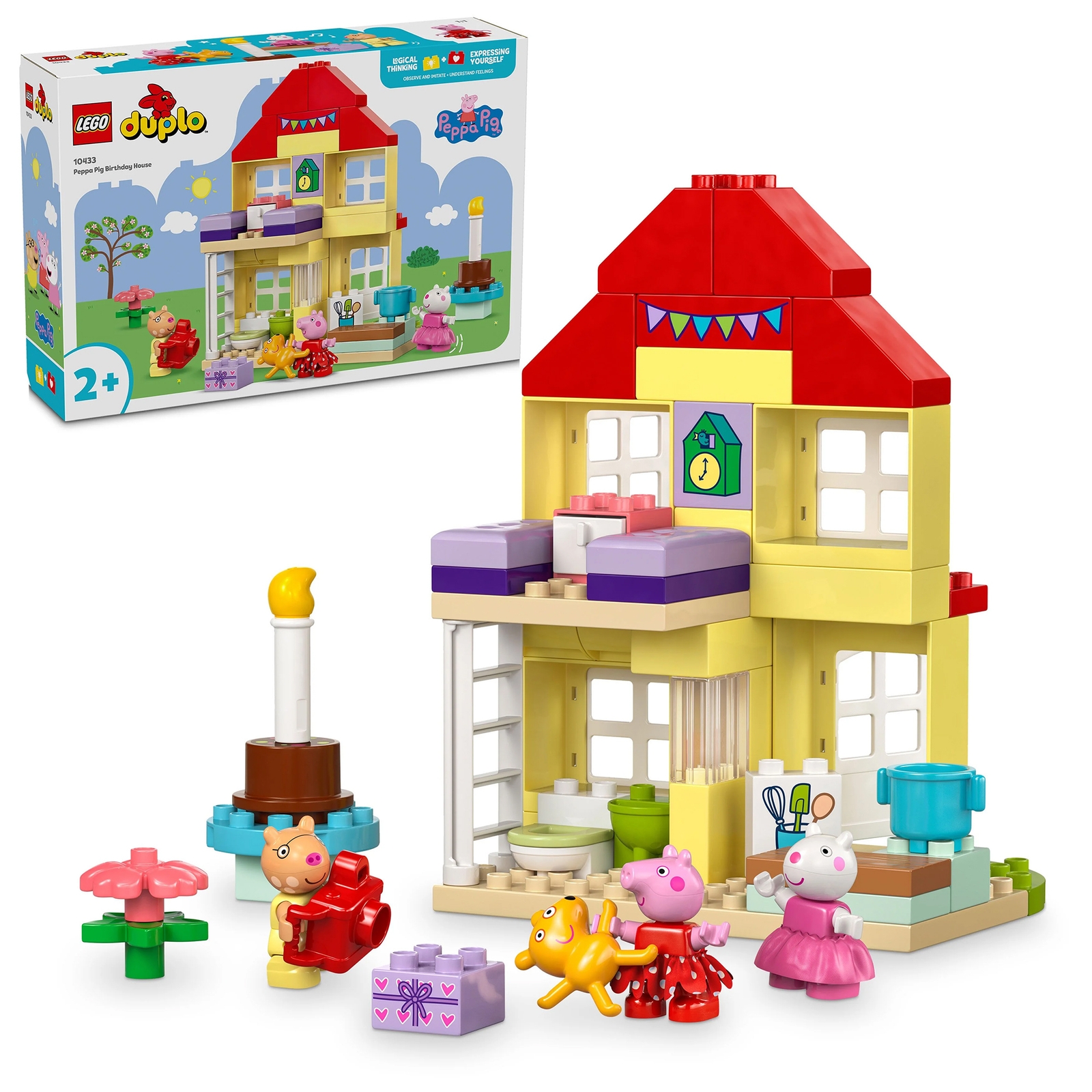 LEGO DUPLO Peppa Pig Birthday House Toy for Toddlers 10433 LEGO DUPLO Peppa Pig Birthday House Toy for Toddlers 10433 von Lego