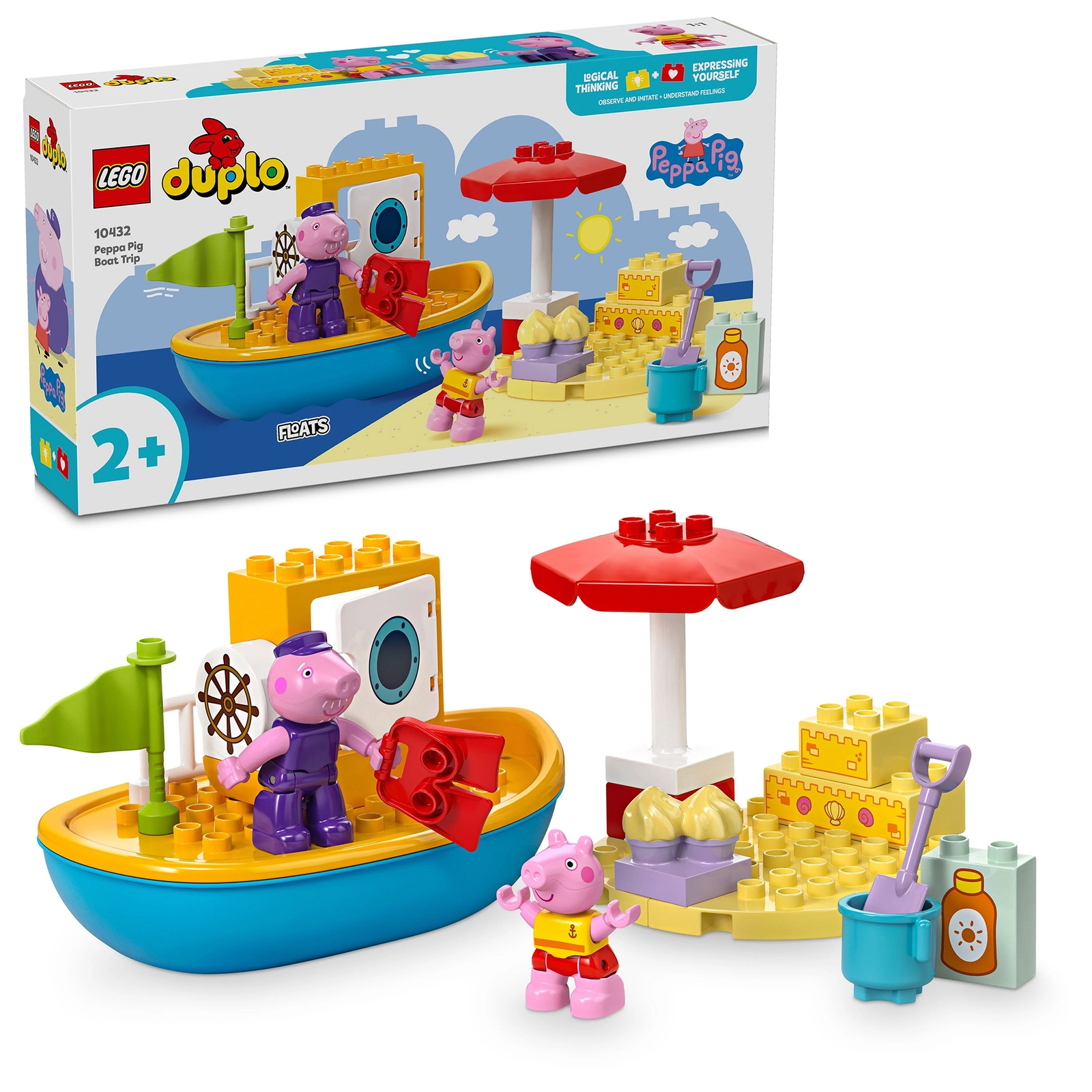 LEGO DUPLO Peppa Pig Boat Trip Toy for Toddlers 10432 LEGO DUPLO Peppa Pig Boat Trip Toy for Toddlers 10432 von Lego