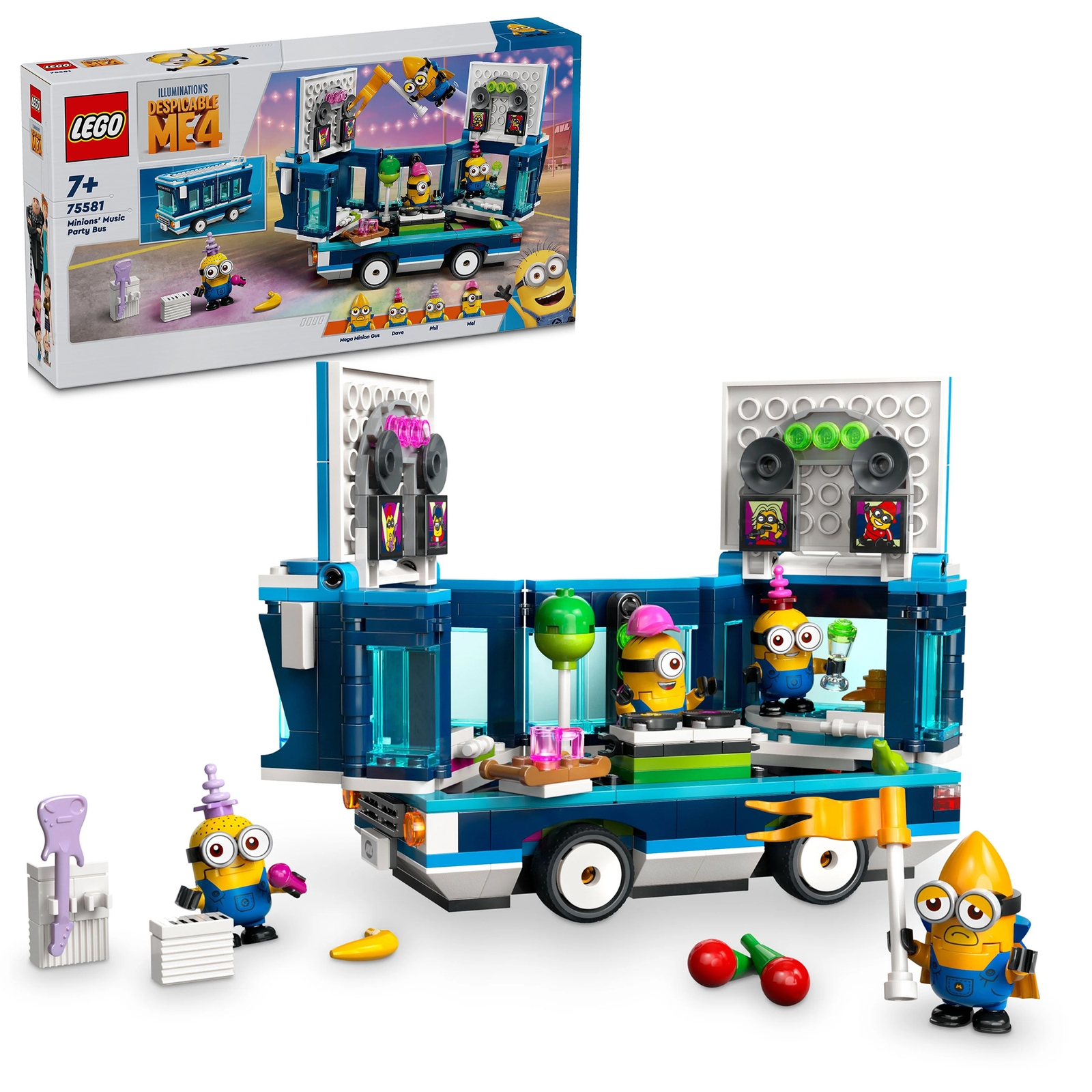 LEGO Despicable Me Minions’ Music Party Bus Toy Set 75581 LEGO Despicable Me Minions’ Music Party Bus Toy Set 75581 von Lego