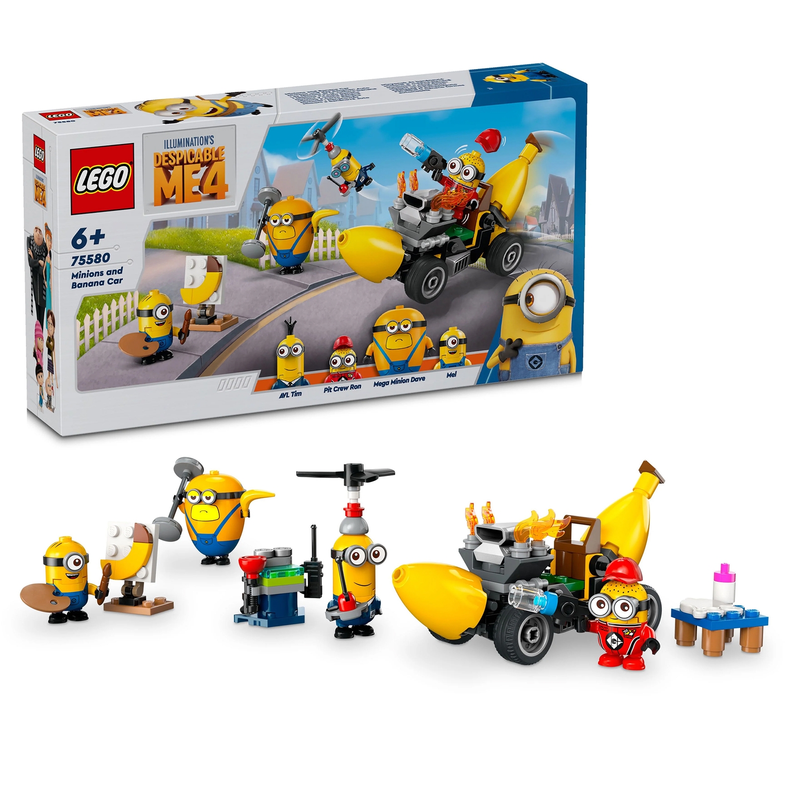 LEGO Despicable Me Minions and Banana Car Toy for Kids 75580 LEGO Despicable Me Minions and Banana Car Toy for Kids 75580 von Lego