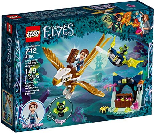 Lego Elves 41190 Emily Jones und Die Flucht Auf dem Adler, Speilzeug, Bunt Lego Elves 41190 Emily Jones und Die Flucht Auf dem Adler, Speilzeug, Bunt von LEGO