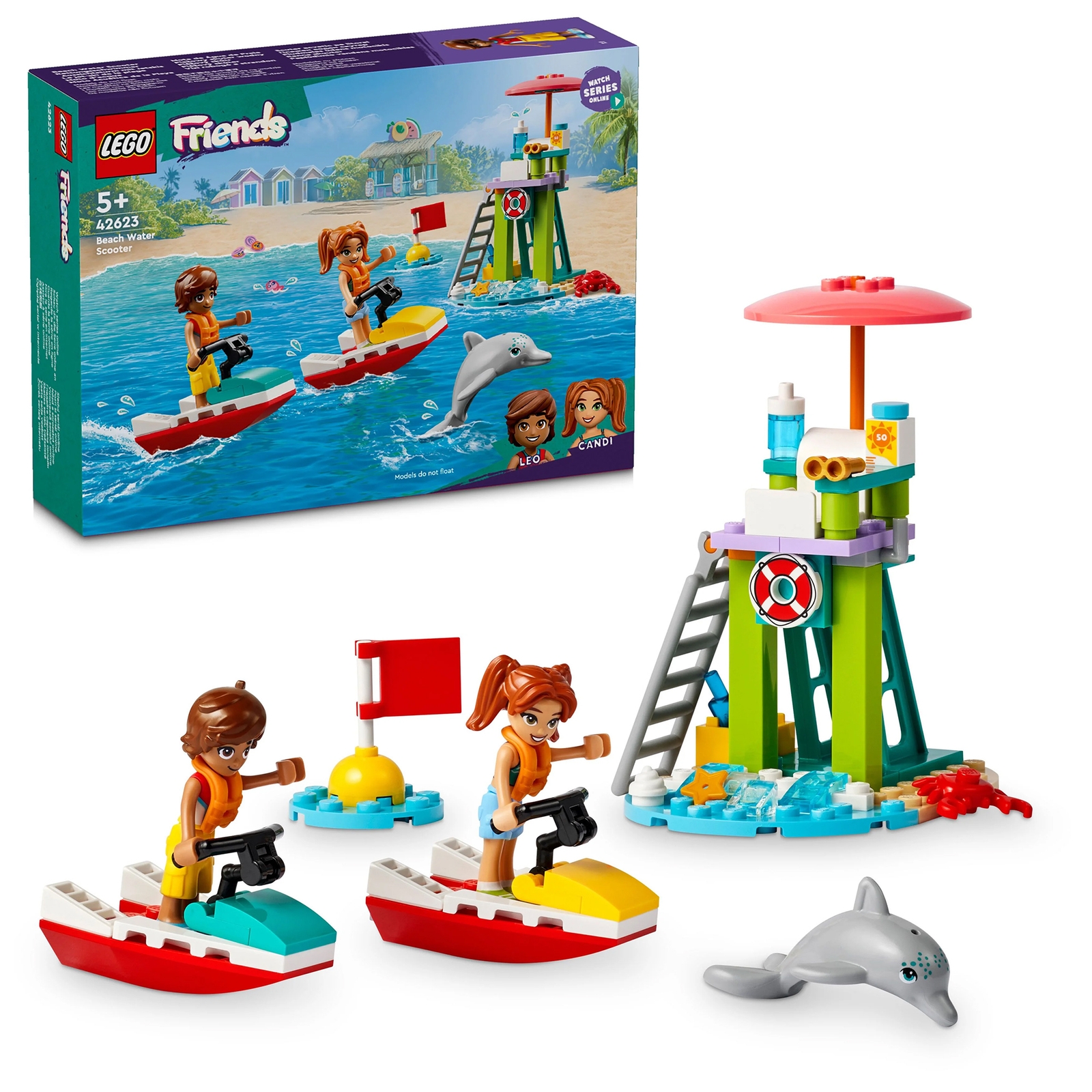 LEGO Friends Beach Water Scooter Toy Mini-Doll Set 42623 LEGO Friends Beach Water Scooter Toy Mini-Doll Set 42623 von Lego