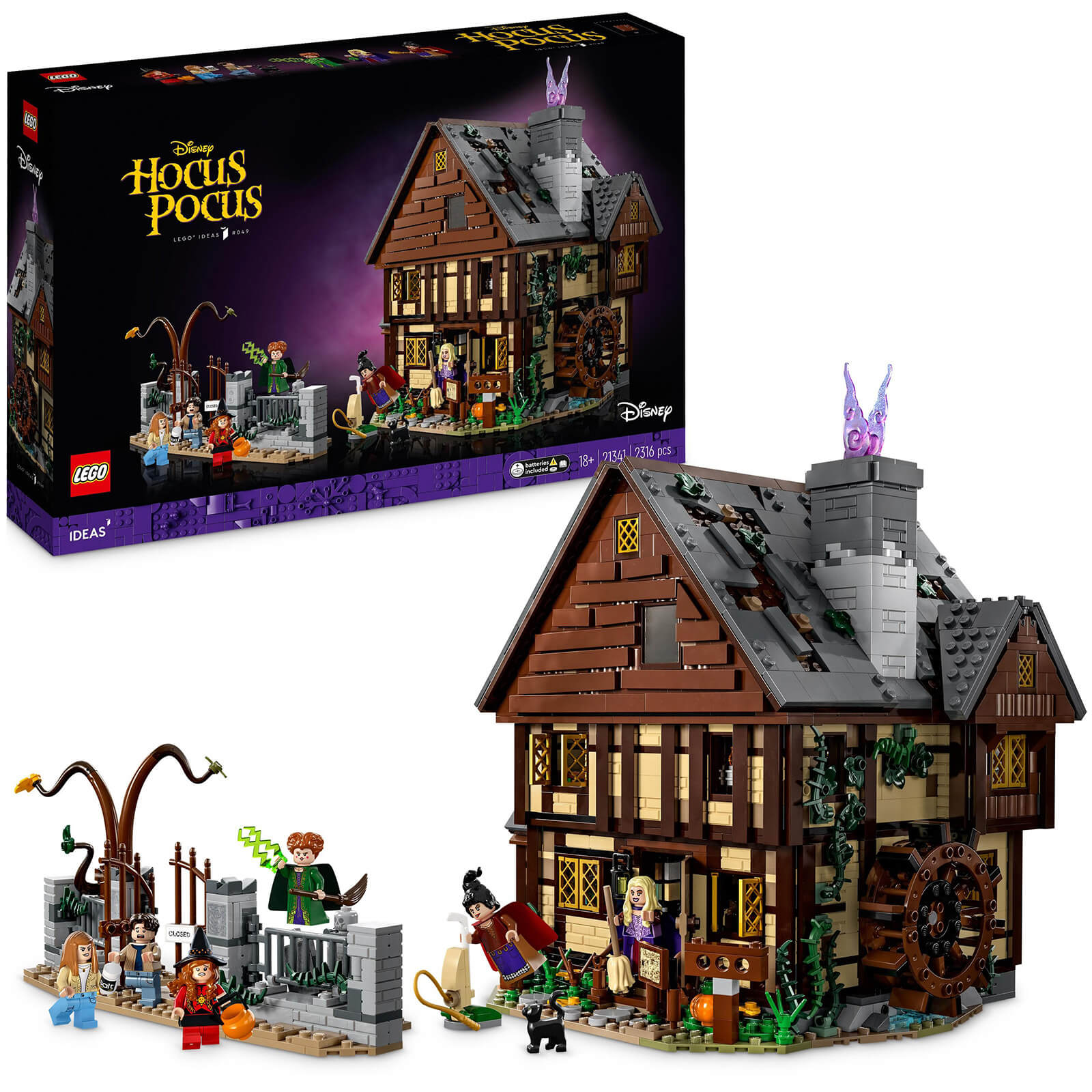 LEGO Ideas Disney Hocus Pocus: The Sanderson Sisters' Cottage 21341 von Lego