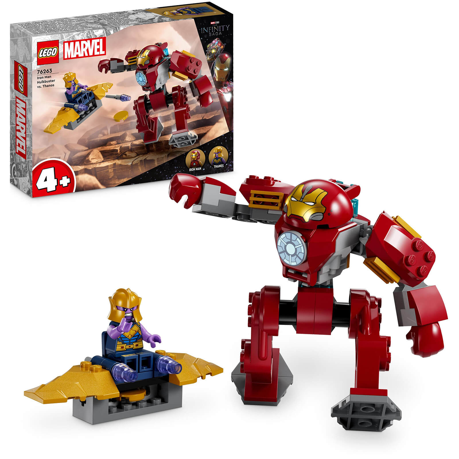 LEGO Marvel Iron Man Hulkbuster vs. Thanos Set 76263 LEGO Marvel Iron Man Hulkbuster vs. Thanos Set 76263 von Lego
