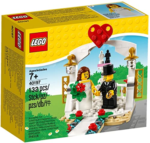 LEGO Minifiguren-Hochzeitsset 40197, 132 Teile, Modell 2018 von LEGO
