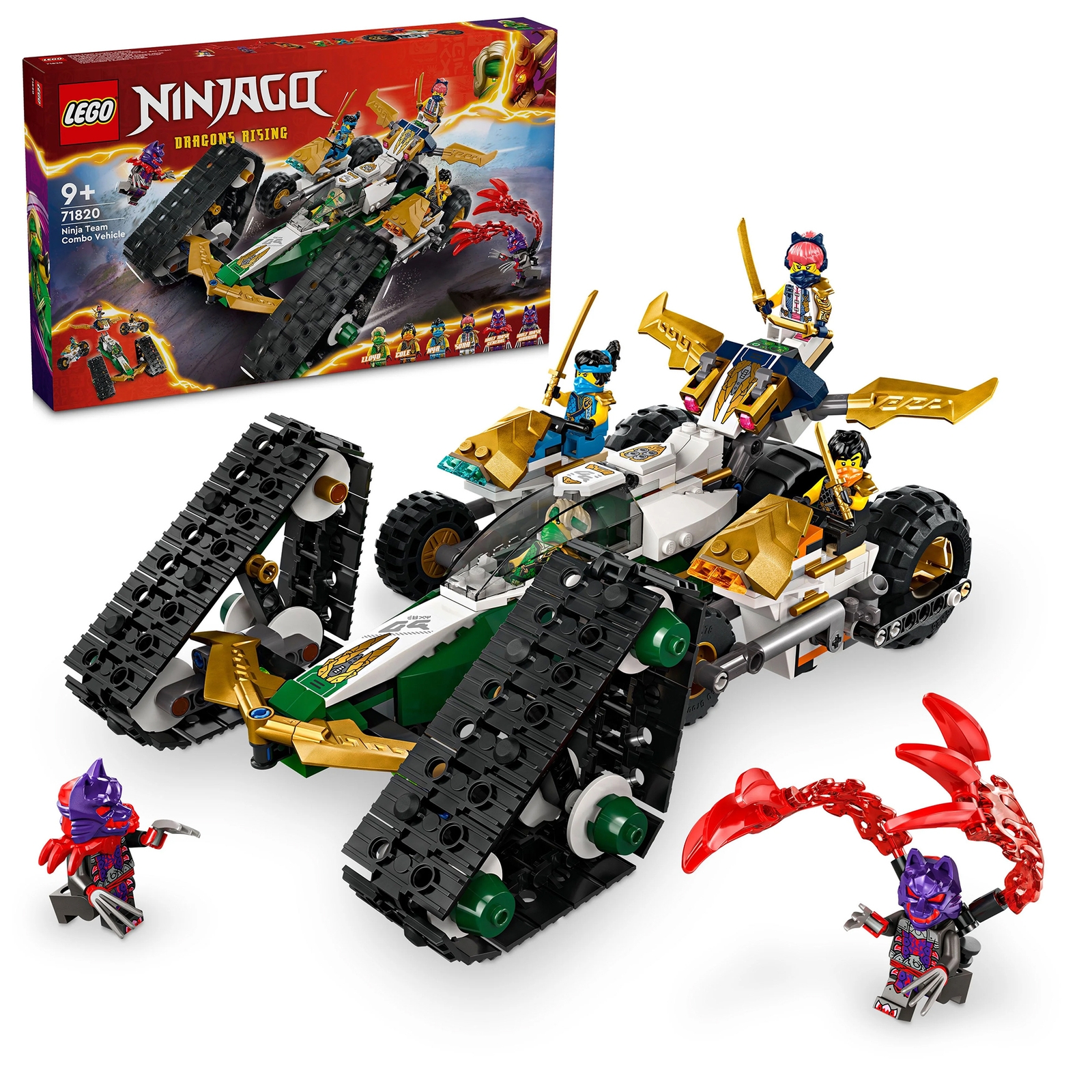 LEGO NINJAGO Ninja Team Combo Vehicle Ninja Toy Set 71820 LEGO NINJAGO Ninja Team Combo Vehicle Ninja Toy Set 71820 von Lego