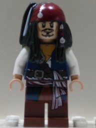 LEGO Piraten der Karibik: Captain Jack Sparrow Mini-Figurine von LEGO