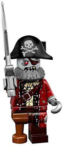 Lego Minifiguren, Serie 14, 71010 Lego Series 14 Zombie Pirate von LEGO