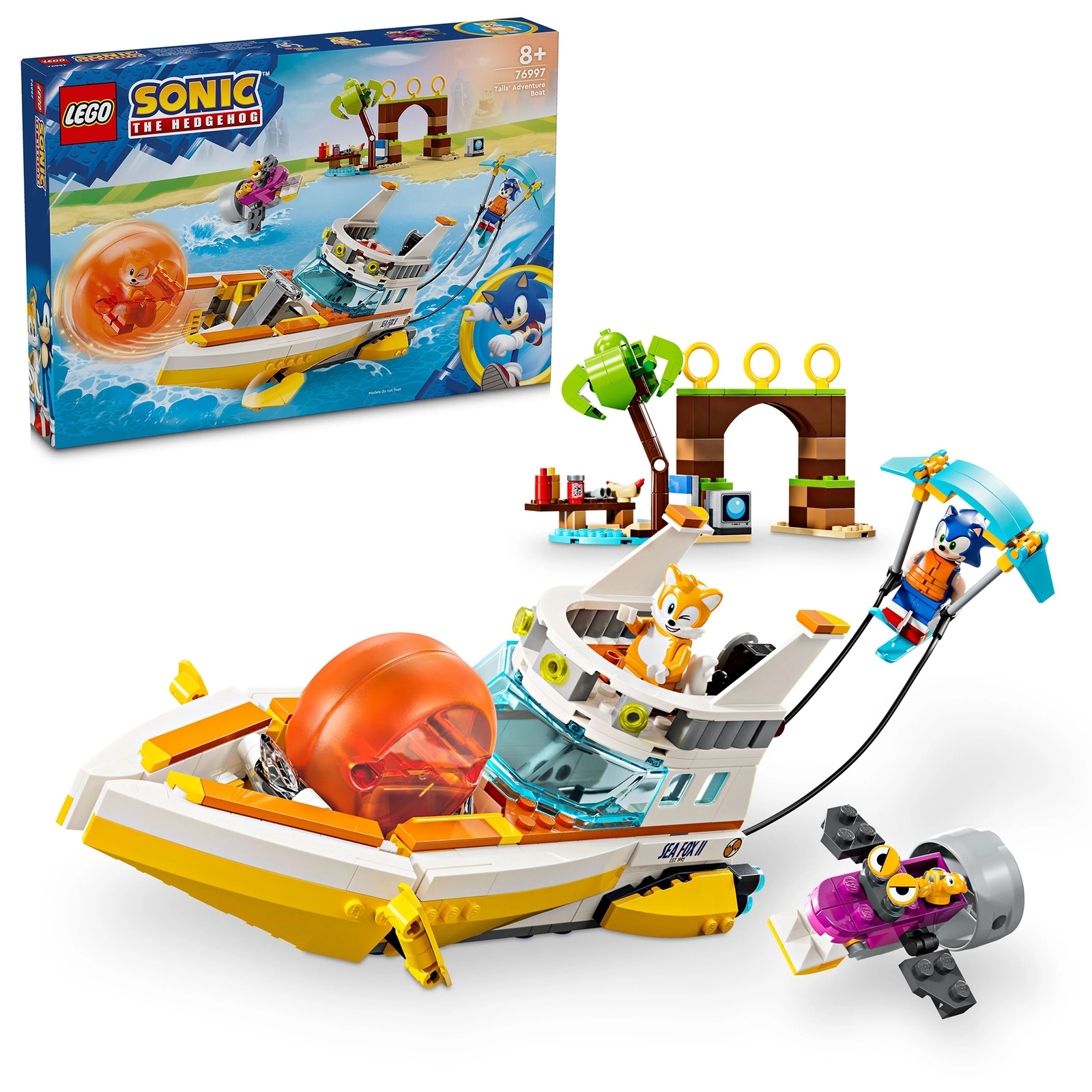 LEGO Sonic the Hedgehog Tails’ Adventure Boat Toy Set 76997 LEGO Sonic the Hedgehog Tails’ Adventure Boat Toy Set 76997 von Lego