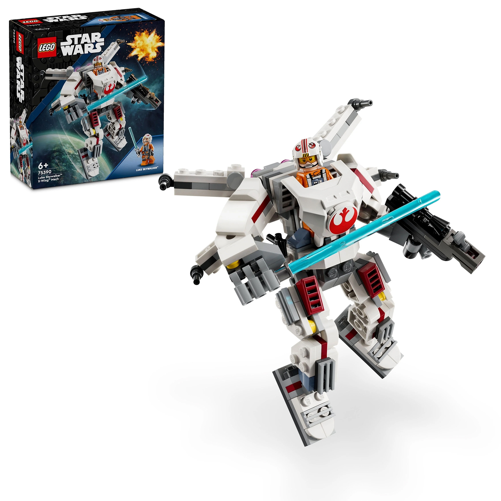 LEGO Star Wars Luke Skywalker X-Wing Mech Building Toy 75390 LEGO Star Wars Luke Skywalker X-Wing Mech Building Toy 75390 von Lego