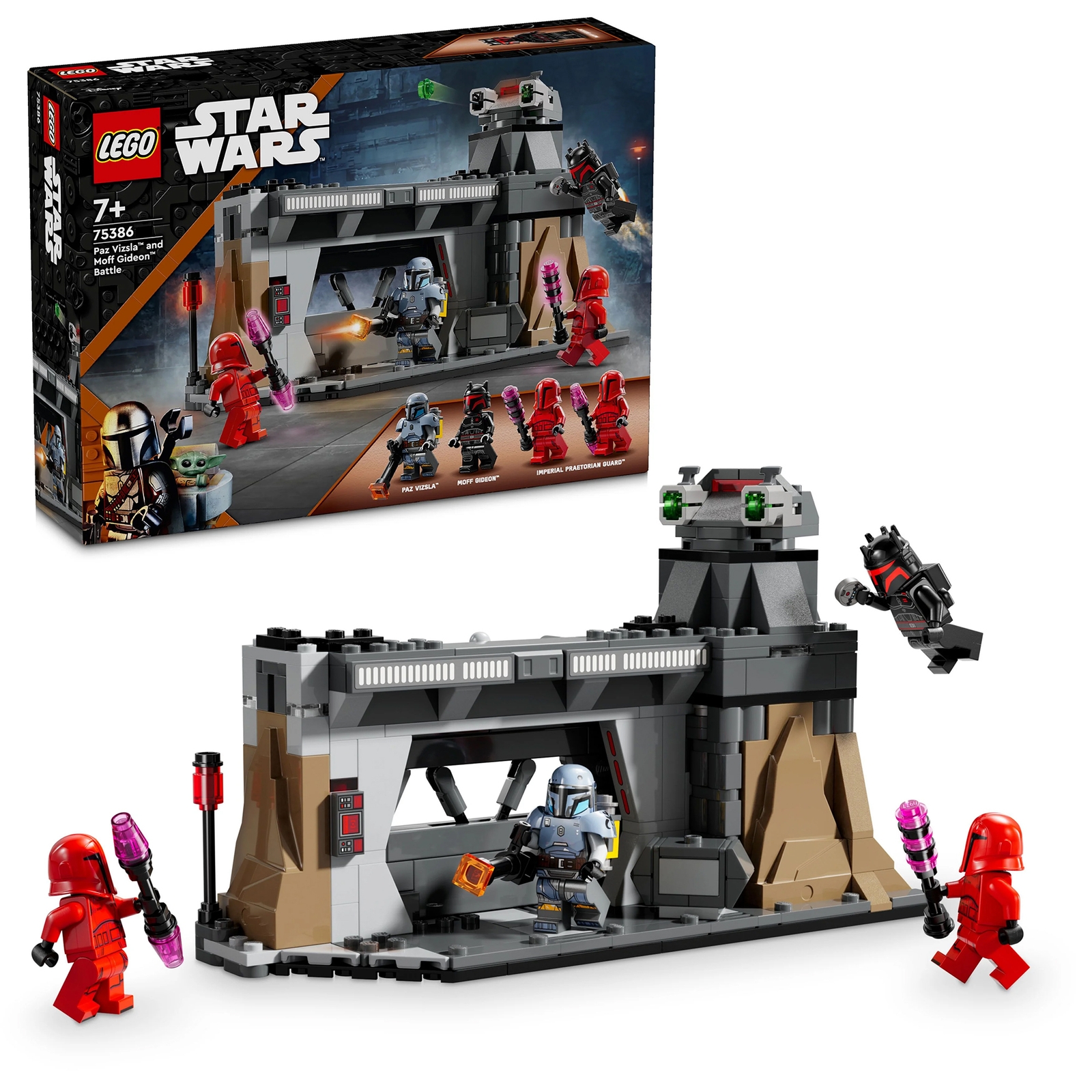 LEGO Star Wars Paz Vizsla and Moff Gideon Battle Set 75386 LEGO Star Wars Paz Vizsla and Moff Gideon Battle Set 75386 von Lego