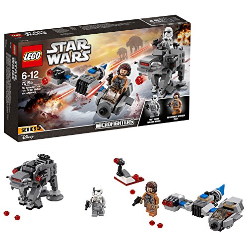 LEGO Star Wars Ski Speeder vs. First Order Walker Microfighters 75195 Star Wars Spielzeug von LEGO
