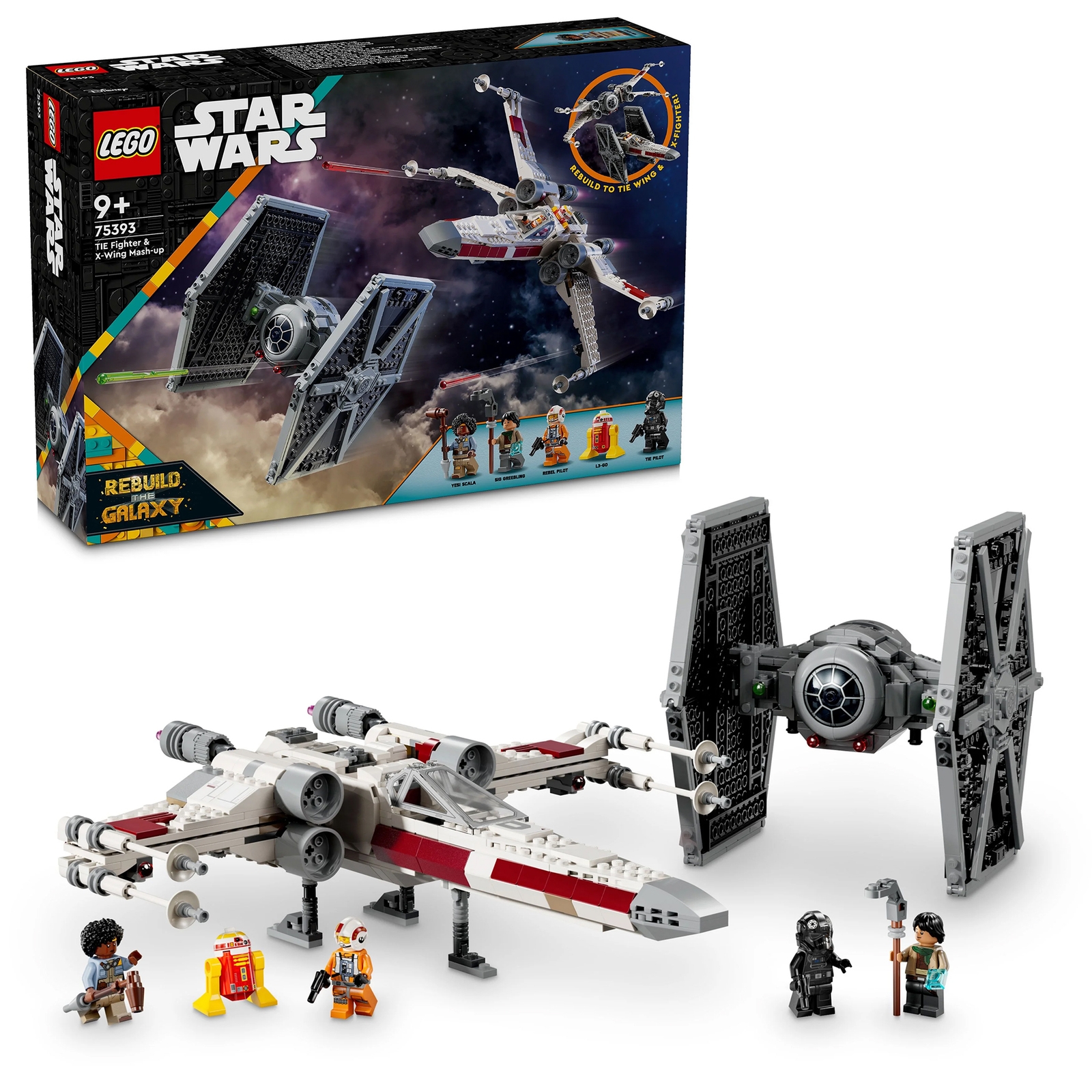 LEGO Star Wars TIE Fighter & X-Wing Mash-up Set 75393 LEGO Star Wars TIE Fighter & X-Wing Mash-up Set 75393 von Lego