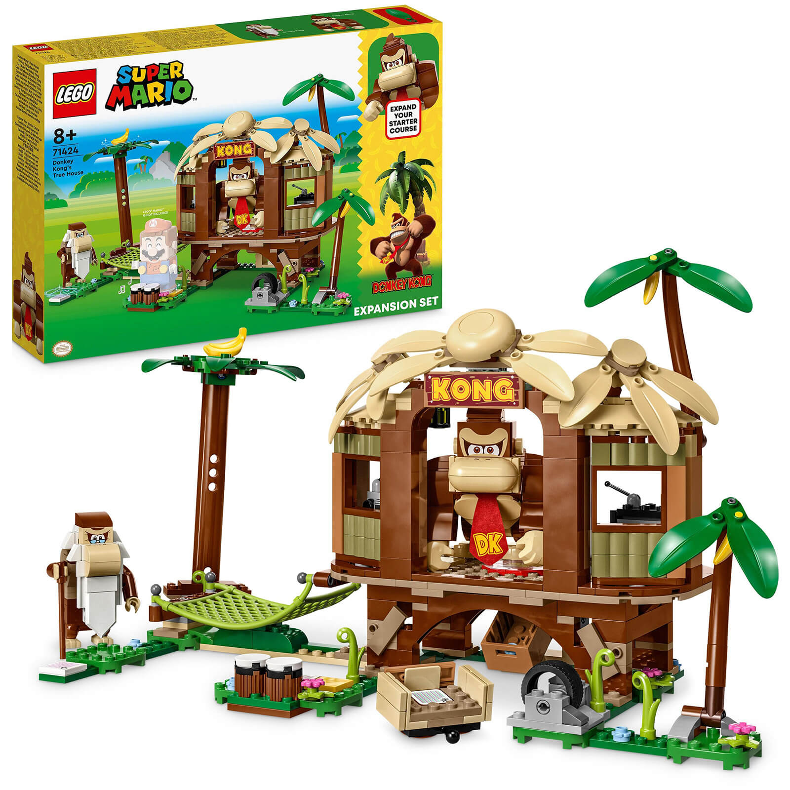 LEGO Super Mario Donkey Kong's Tree House Expansion Set 71424 LEGO Super Mario Donkey Kong's Tree House Expansion Set 71424 von Lego