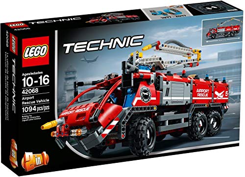 LEGO TECHNIC 42068 - "Flughafen-Löschfahrzeug Konstruktionsspiel, bunt von LEGO