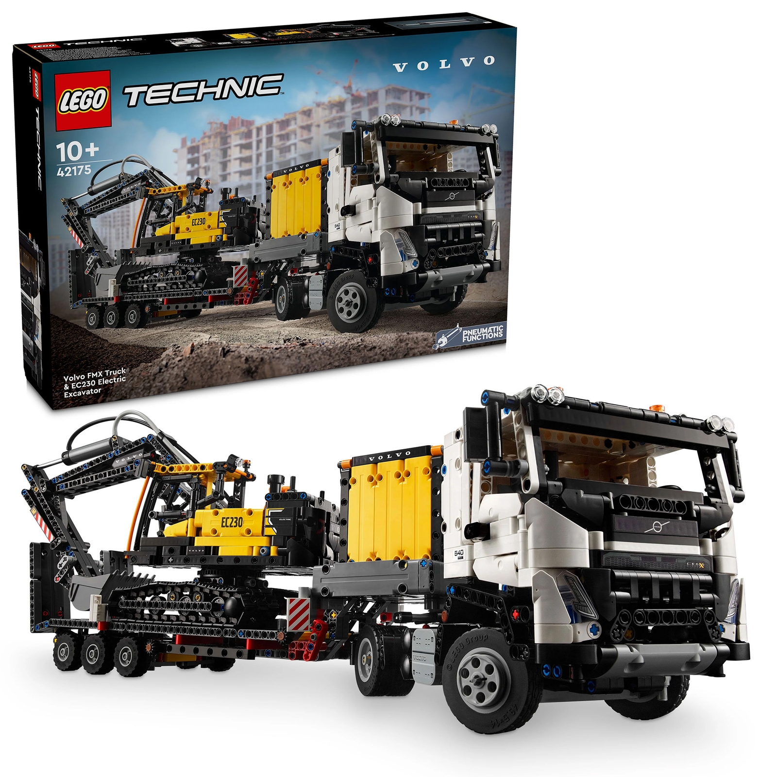 LEGO Technic Volvo FMX Truck & EC230 Electric Excavator 42175 von Lego