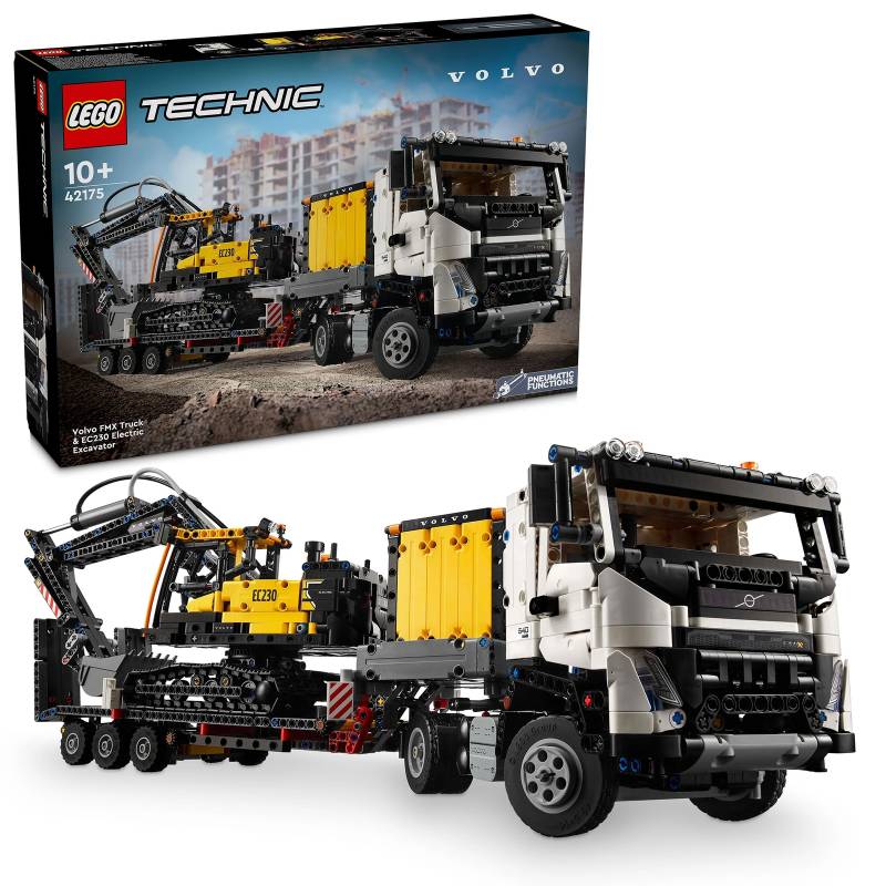 LEGO Technic Volvo FMX Truck & EC230 Electric Excavator 42175 von Lego