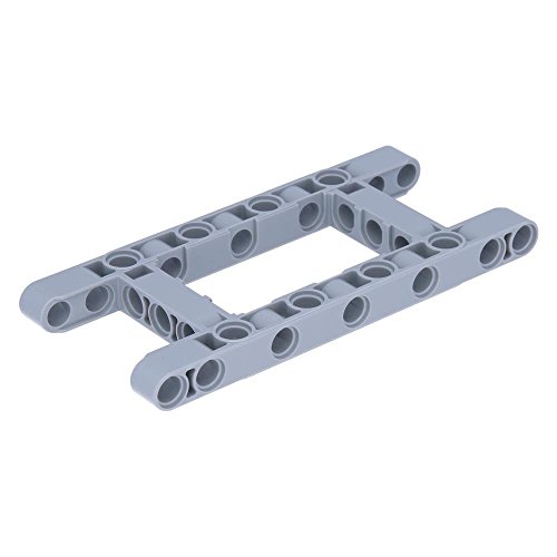 LEGO Technik - 1 Balken 5 x 11 offene Mitte, Rahmen dick Hellgrau LEGO Technik - 1 Balken 5 x 11 offene Mitte, Rahmen dick Hellgrau von LEGO