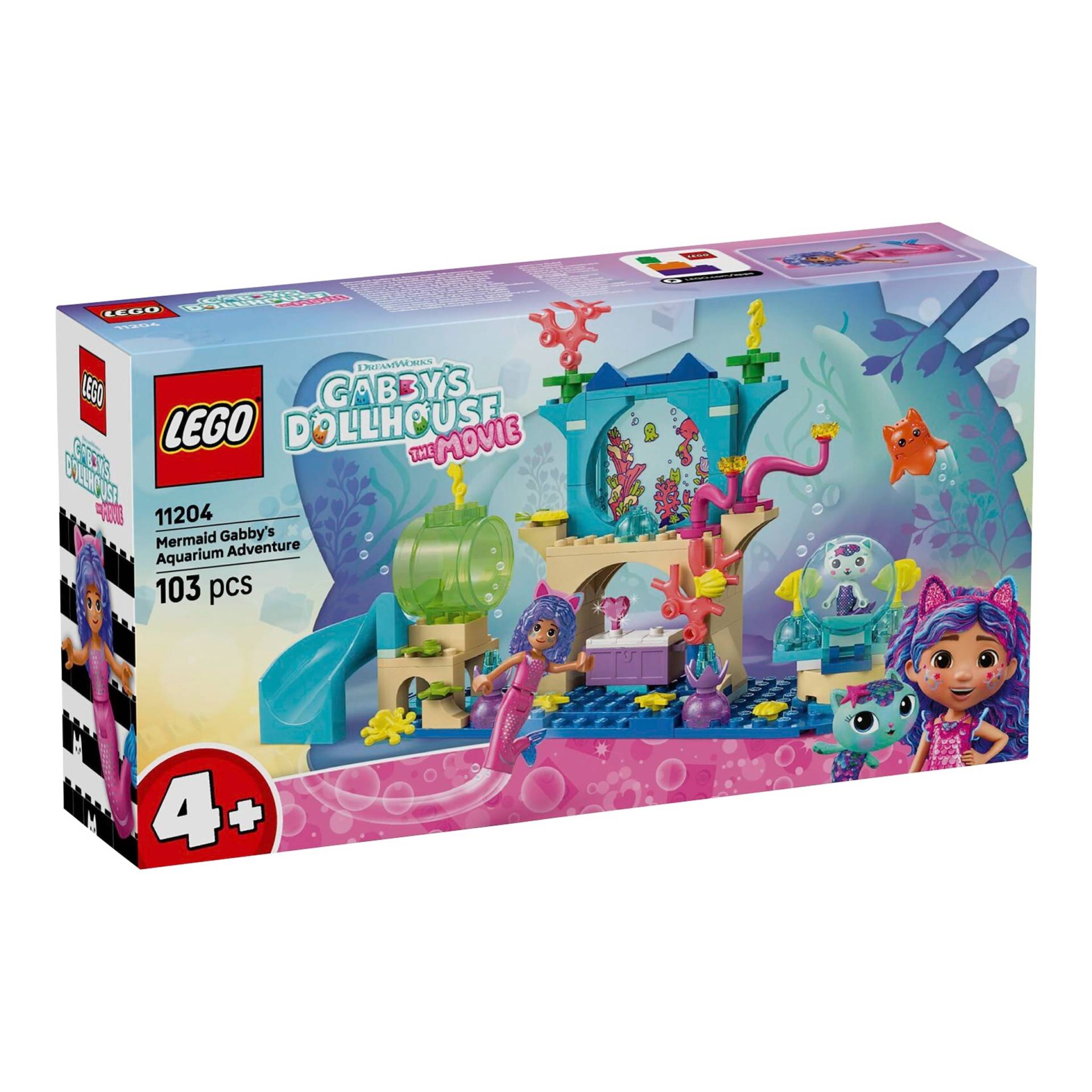 Lego® 11204 Gabby´s Dollhouse Meerjungfrau Gabbys Aquarium Abenteuer von Lego