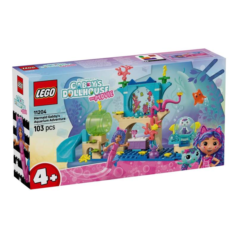 Lego® 11204 Gabby´s Dollhouse Meerjungfrau Gabbys Aquarium Abenteuer von Lego