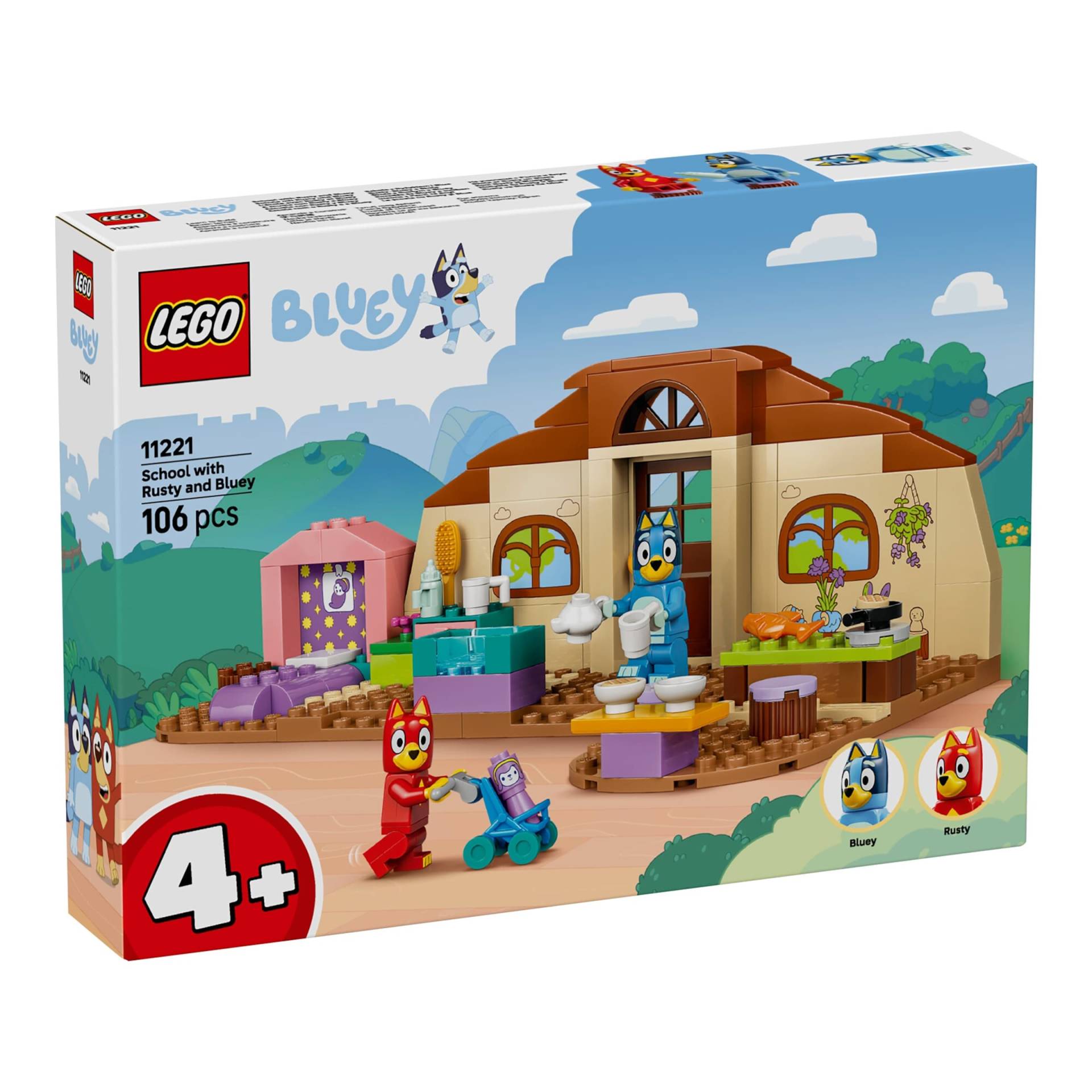 Lego® 11221 Schule mit Rusty und Bluey von Lego