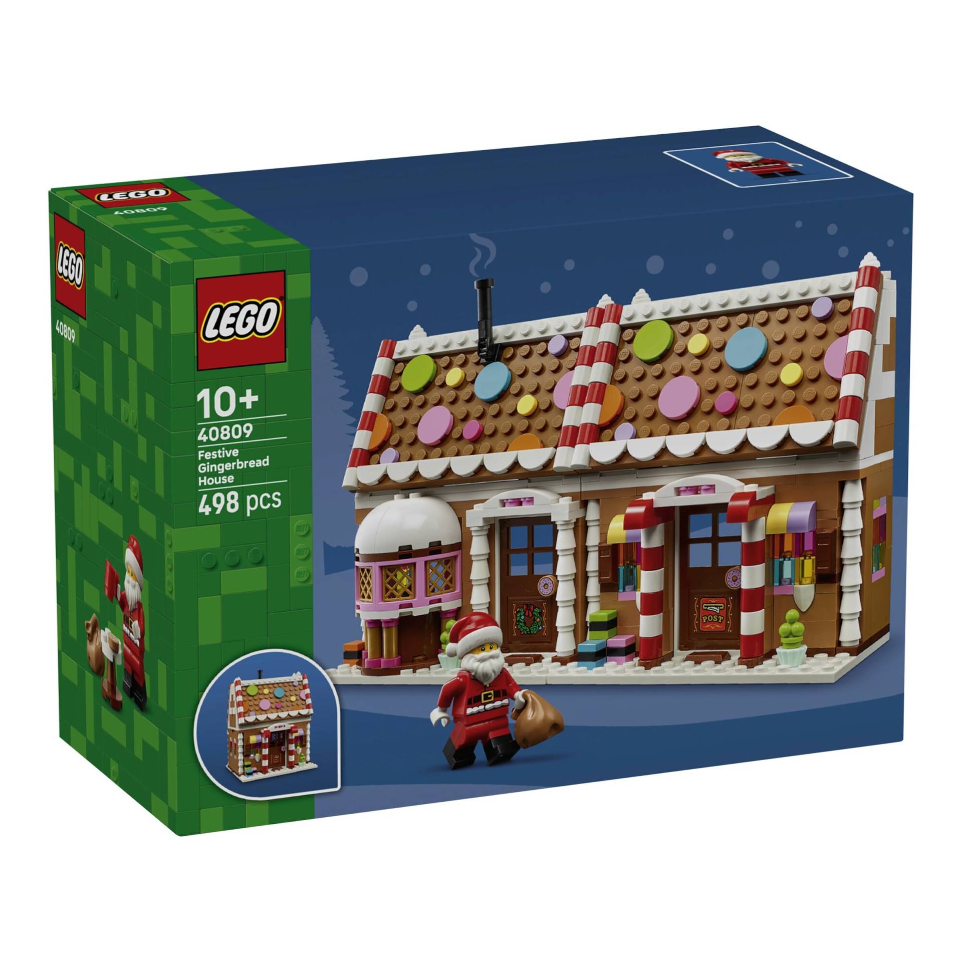 Lego® 40809 Weihnachtliches Lebkuchenhaus von Lego