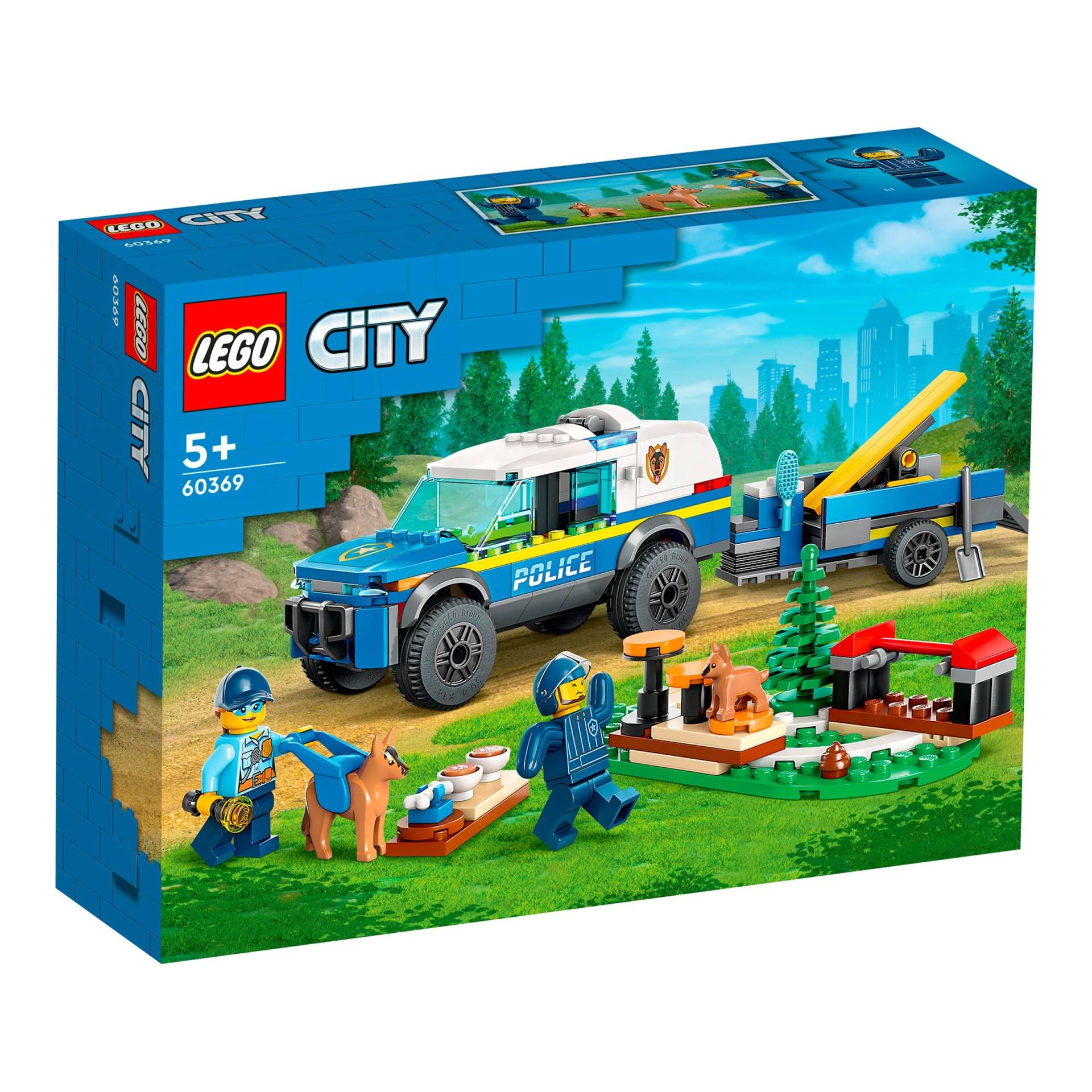 Lego® City 60369 Mobiles Polizeihunde-Training von Lego