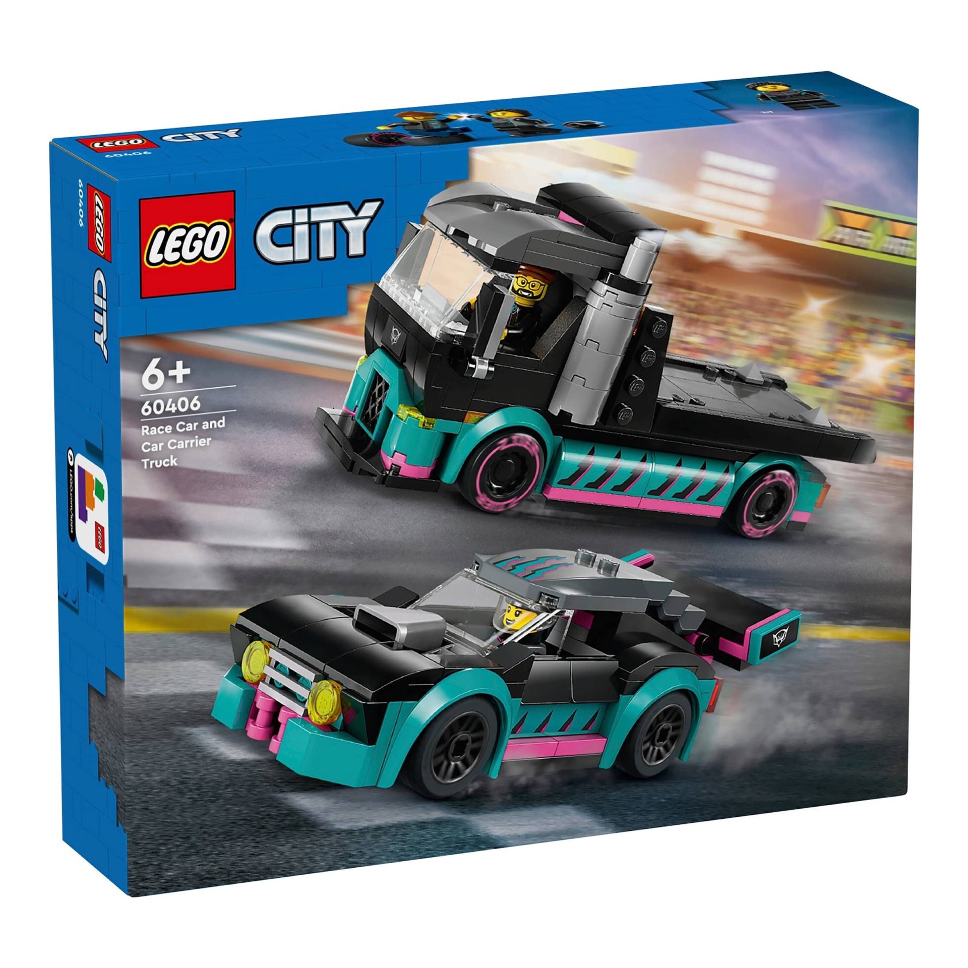 Lego® City 60406 Autotransporter mit Rennwagen von Lego