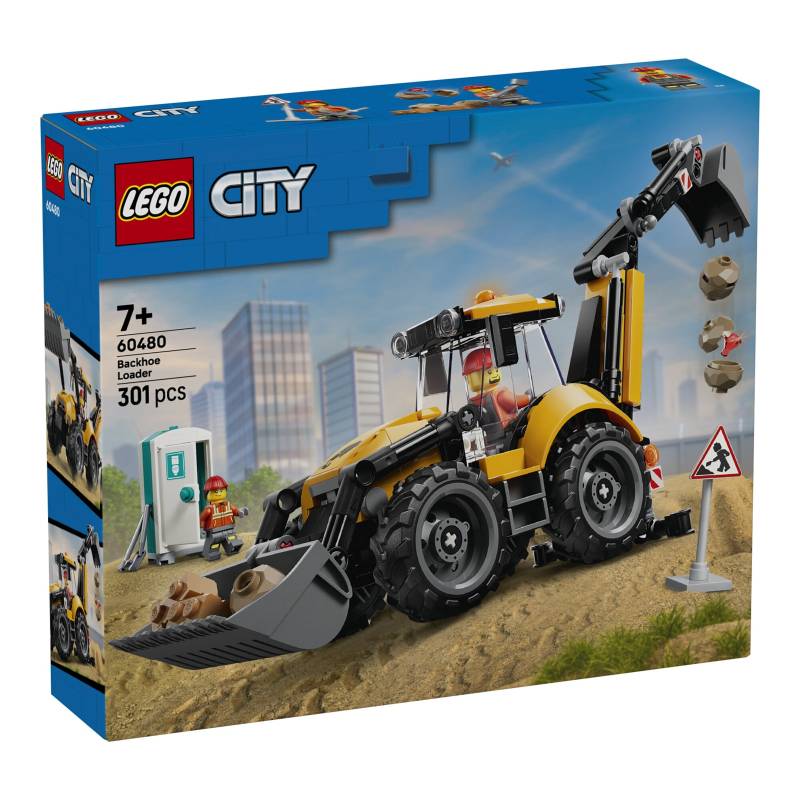 Lego® City 60480 Gelber Baggerlader von Lego