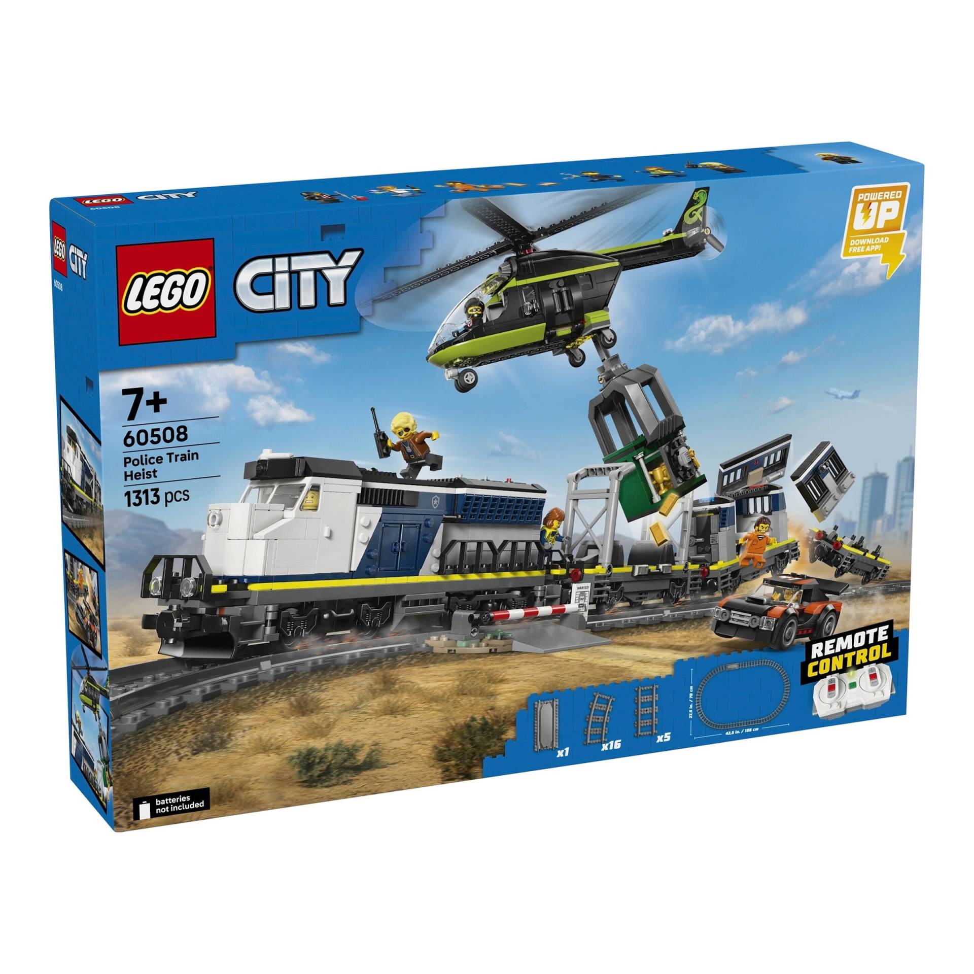 Lego® City 60508 Überfall auf den Polizeizug von Lego