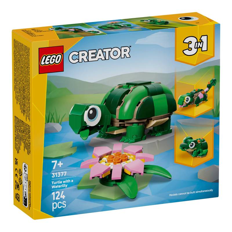 Lego® Creator 31377 Schildkröte mit Seerose von Lego