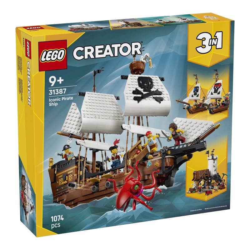 Lego® Creator 31387 Legendäres Piratenschiff von Lego