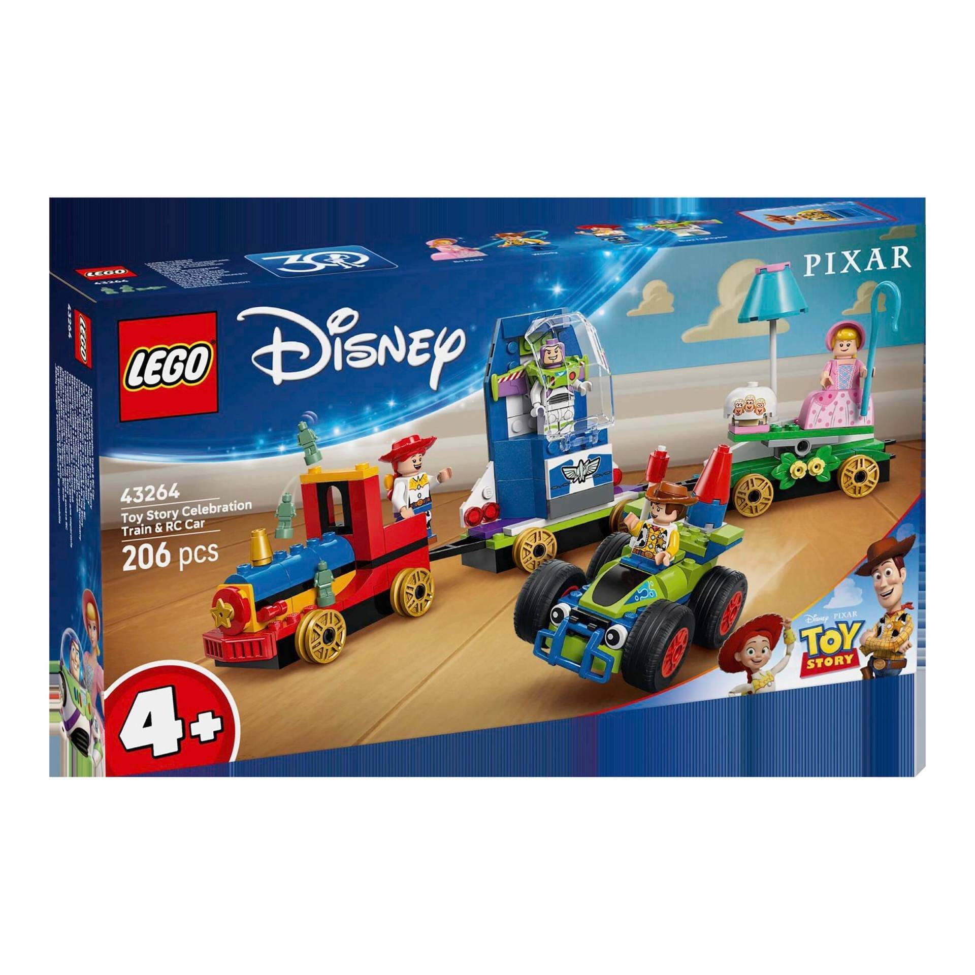 Lego® Disney 43264 Partyzug und das Auto RC aus Toy Story von Lego