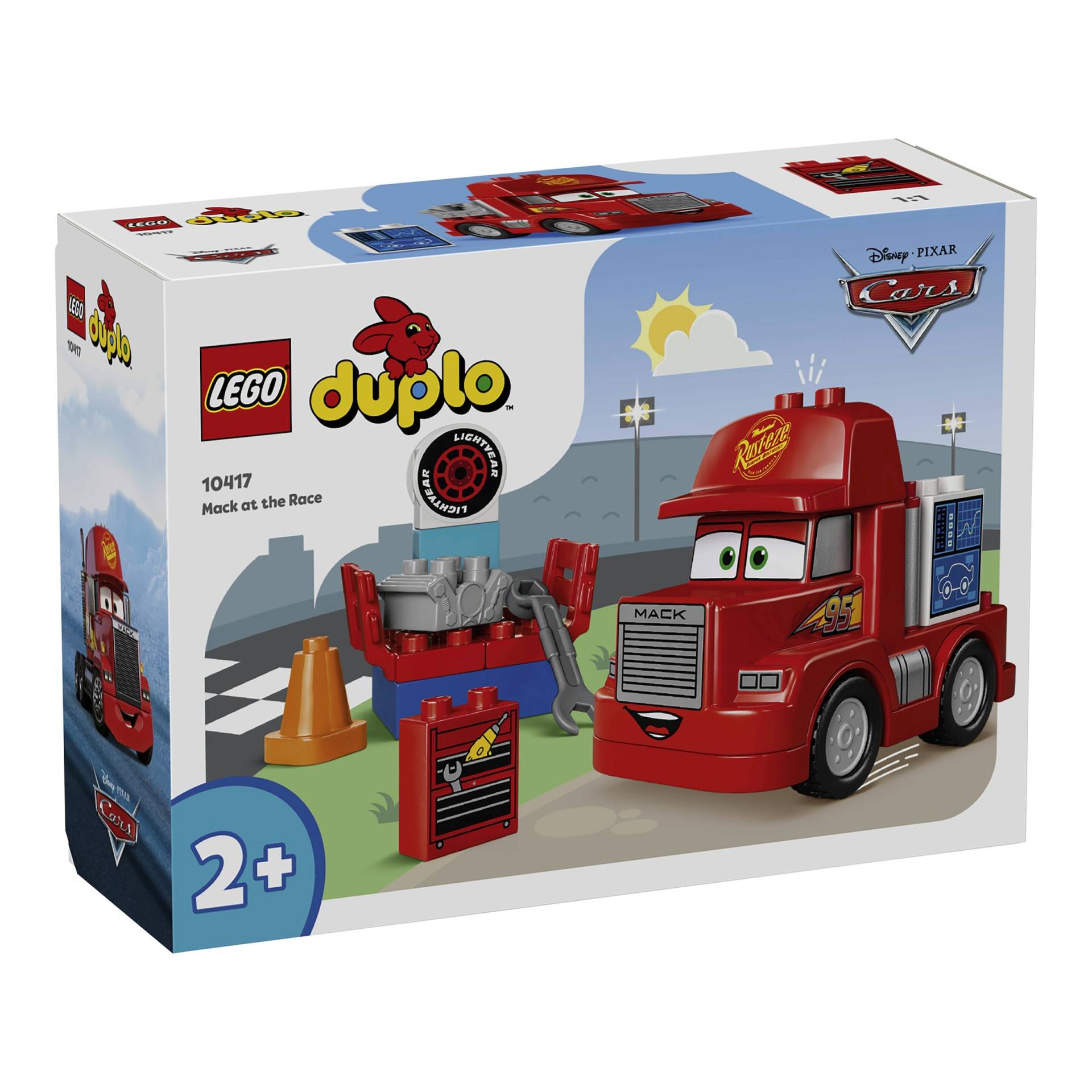 Lego® Duplo® 10417 Mack beim Rennen von Lego