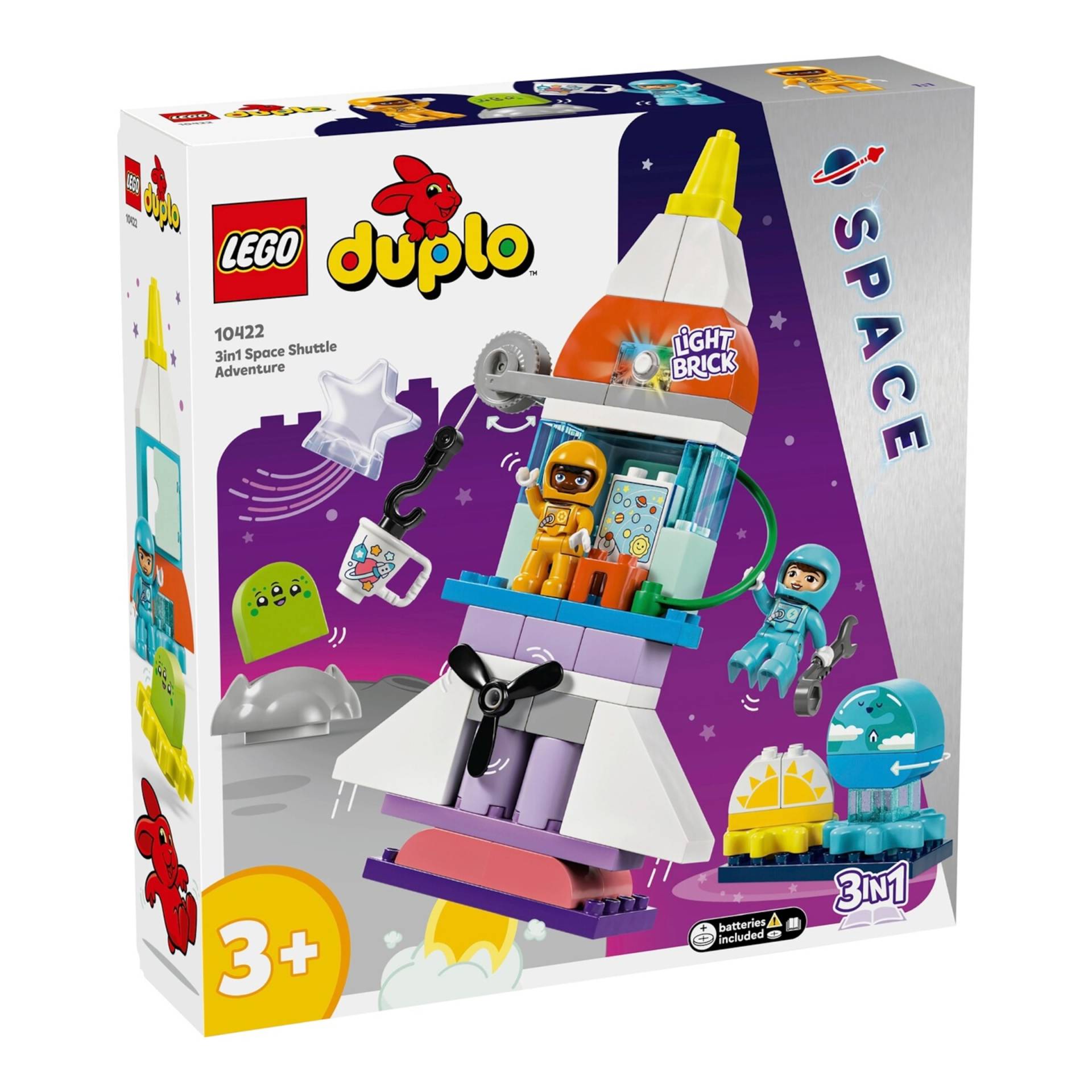 Lego® Duplo® 10422 3-in-1-Spaceshuttle für viele Abenteuer von Lego