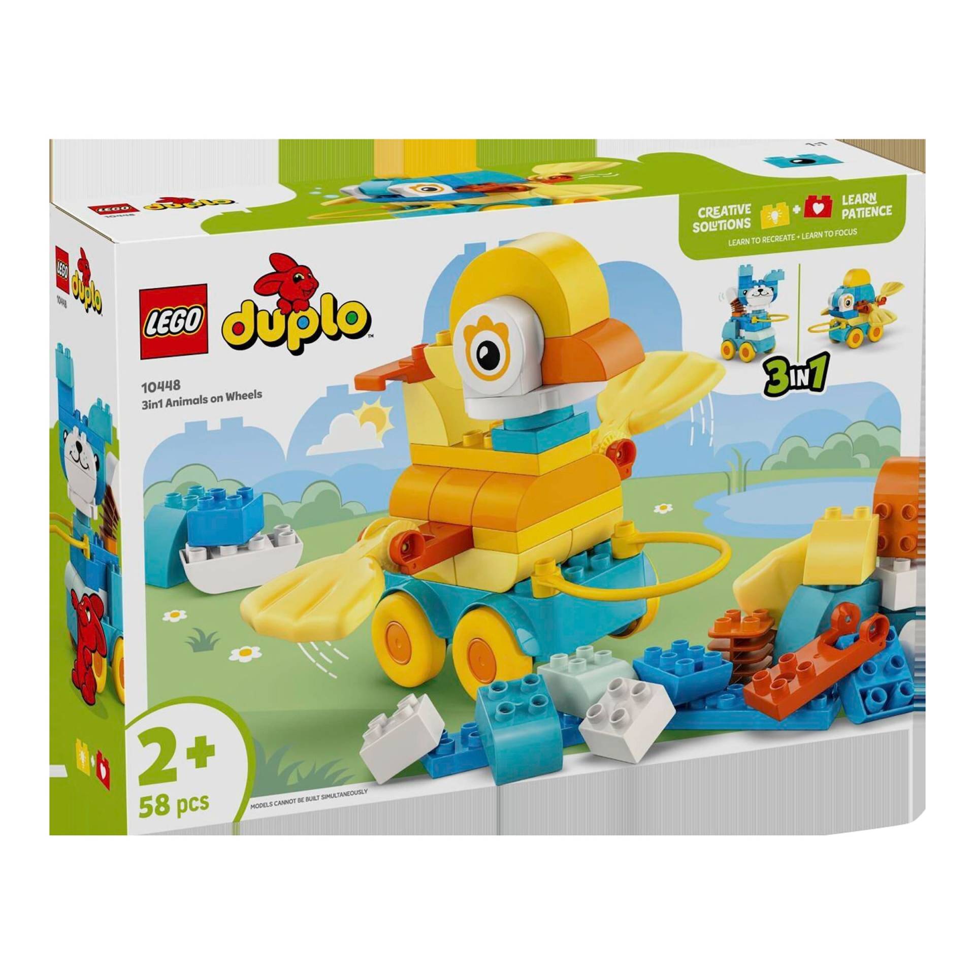 Lego® Duplo® 10448 Tiere auf Rädern 3-in-1-Set von Lego