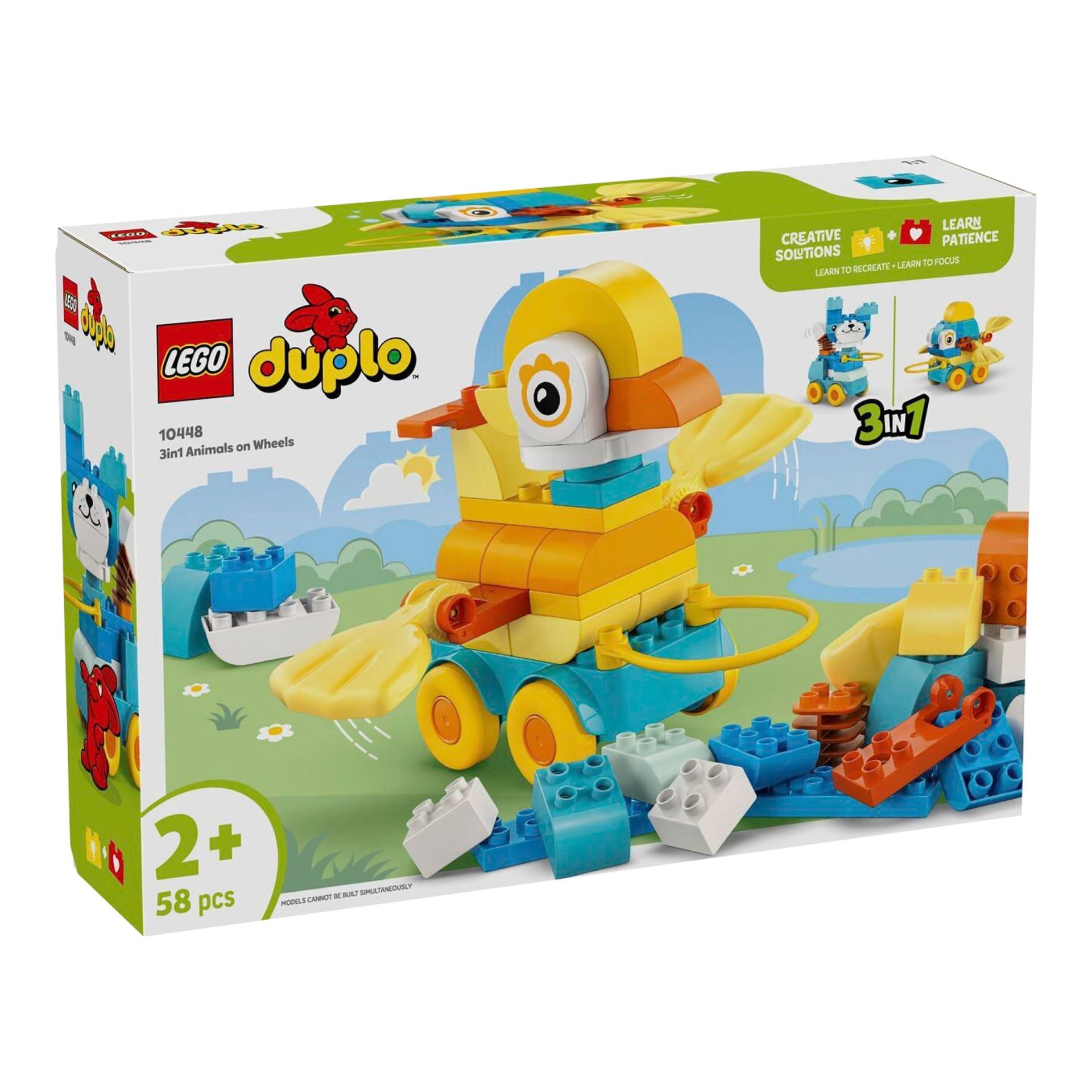 Lego® Duplo® 10448 Tiere auf Rädern 3-in-1-Set von Lego