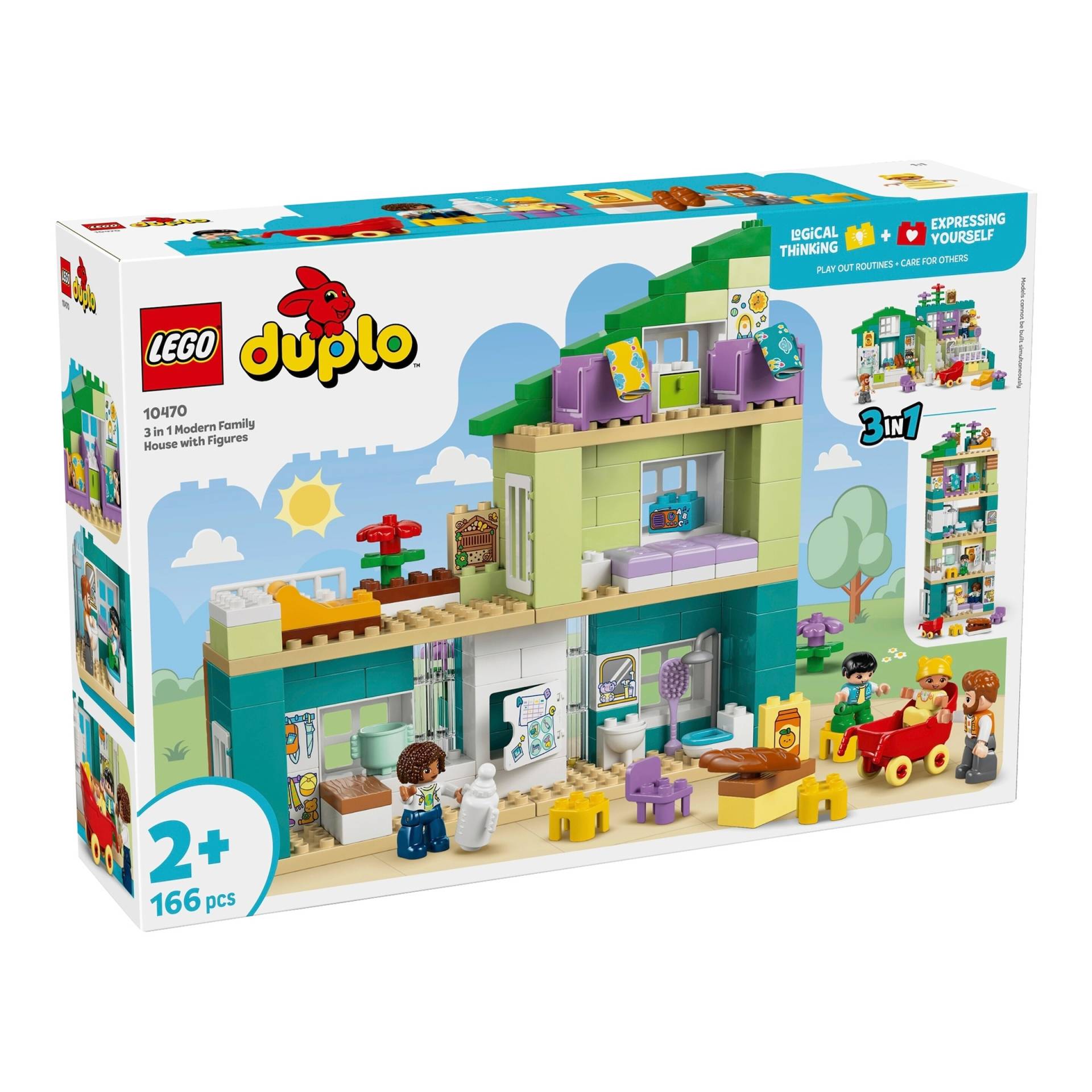 Lego® Duplo® 10470 Modernes Familienhaus mit Figuren - 3-in-1-Set von Lego