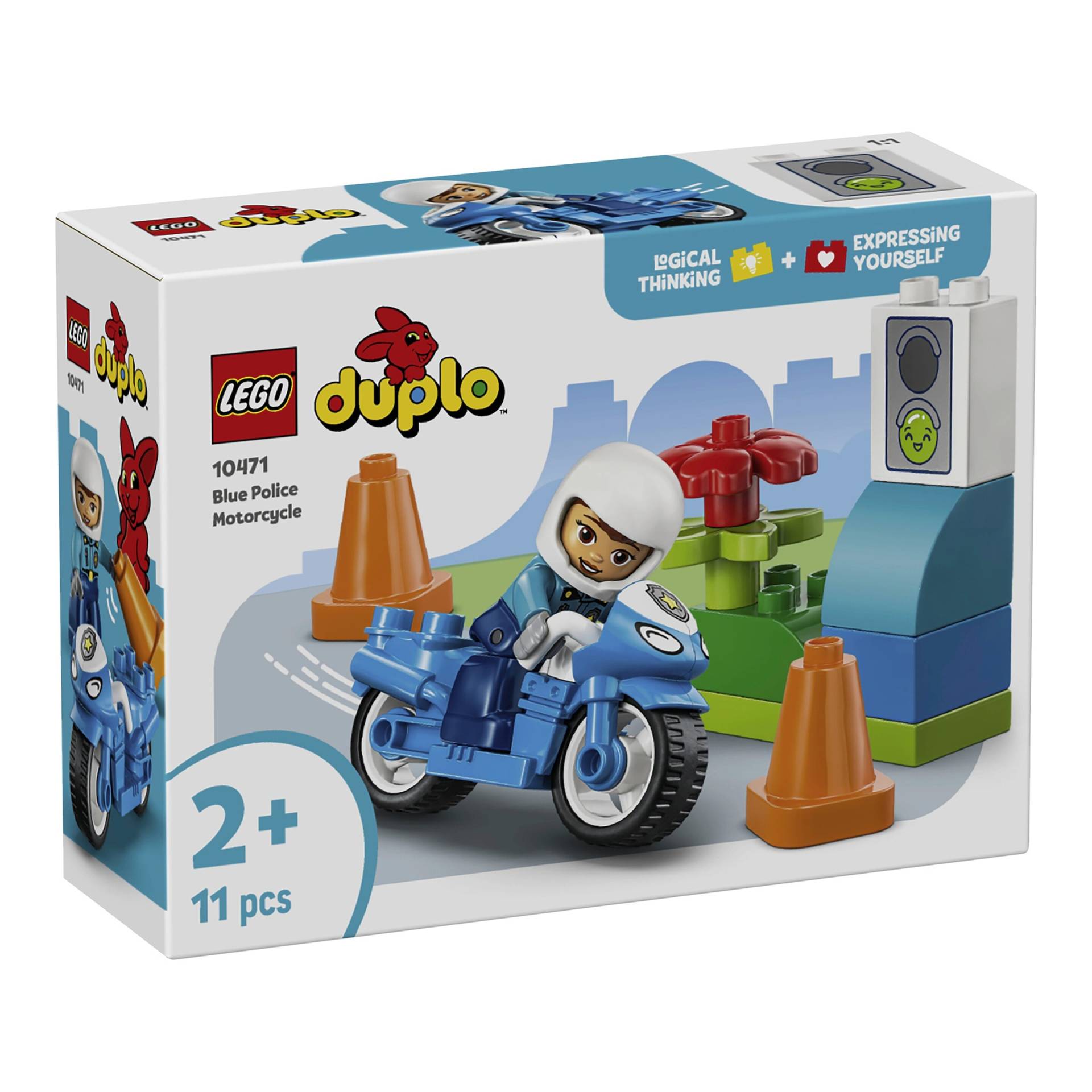 Lego® Duplo® 10471 Blaues Polizeimotorrad von Lego