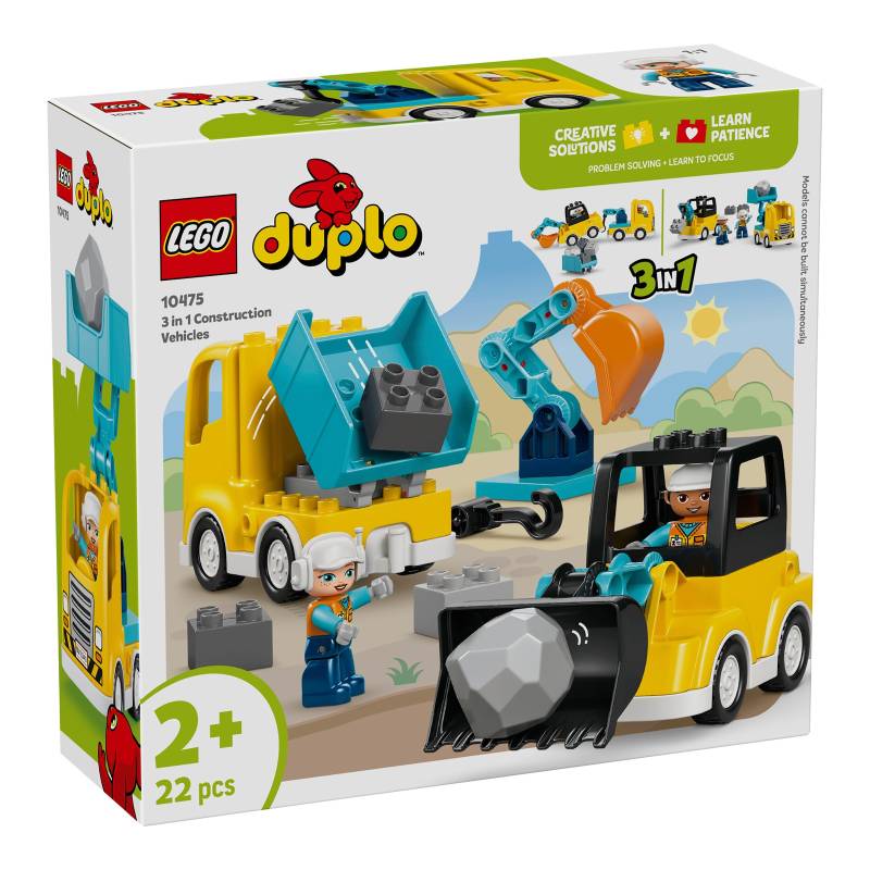 Lego® Duplo® 10475 Baufahrzeuge - 3-in-1-Set von Lego